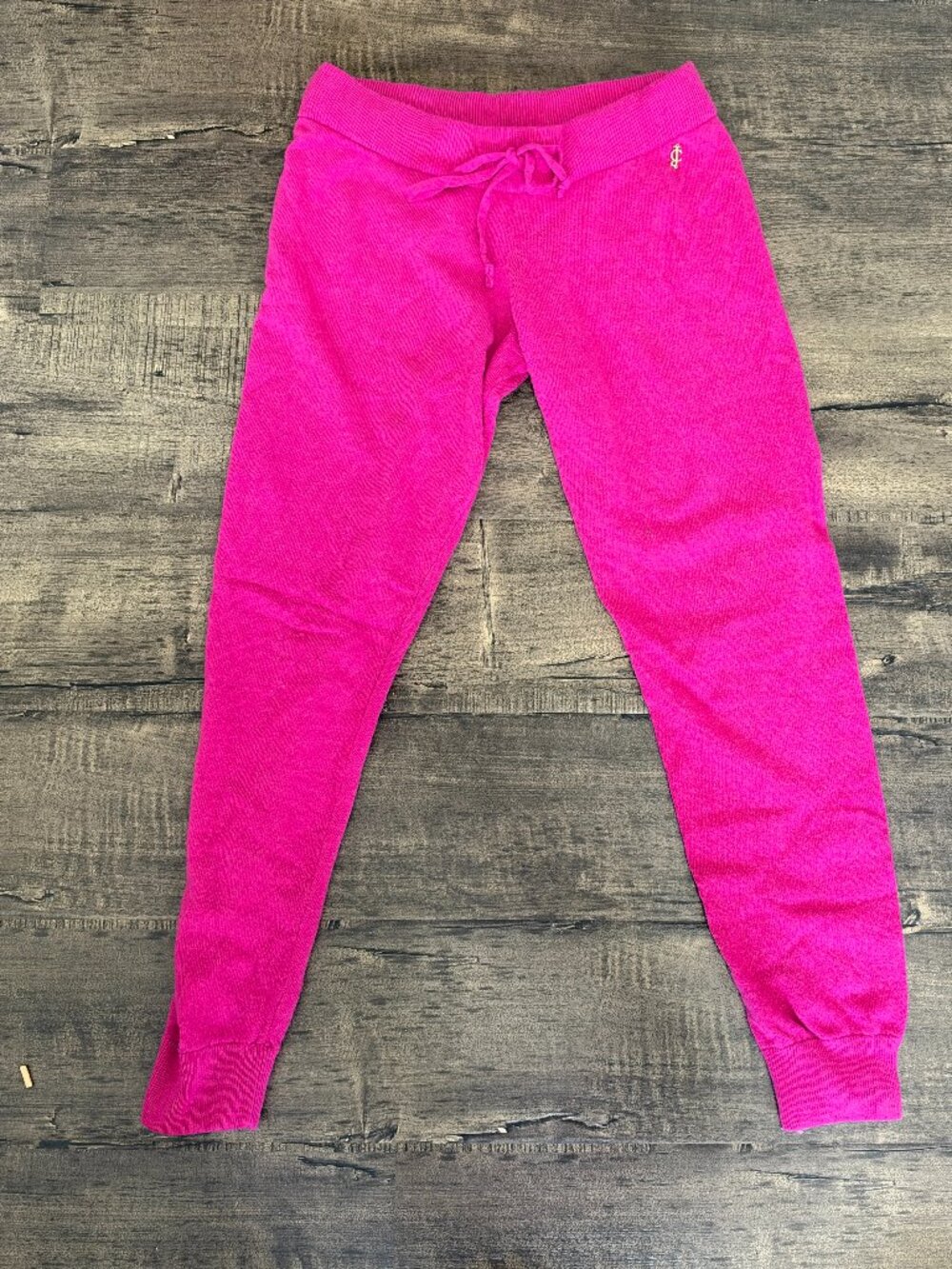 Juicy Couture Hot Pink Merino Wool and Cashmere Blend Sweatpants Size S
